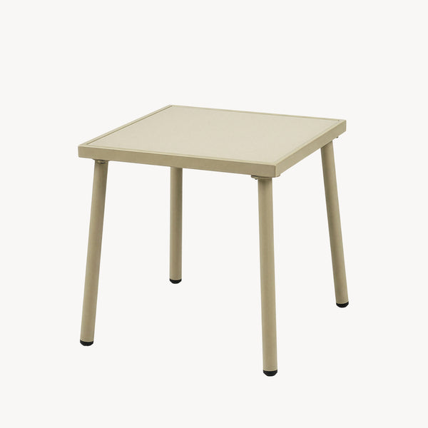 Salon de jardin 3 pièces Trölleping verre acier [en.casa]