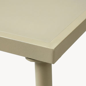 Salon de jardin 3 pièces Trölleping verre acier [en.casa]