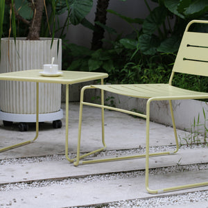 Ensemble de mobilier de jardin Andria en acier [casa.pro]