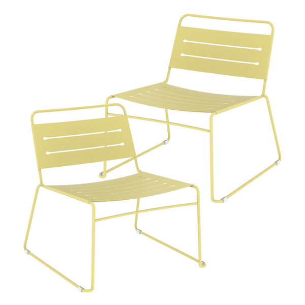 Ensemble de mobilier de jardin Andria en acier [casa.pro]