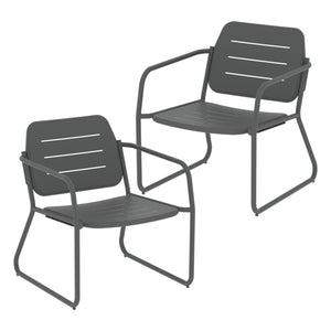 Ensemble de mobilier de jardin Andria en acier [casa.pro]