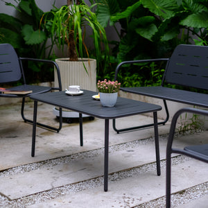 Ensemble de mobilier de jardin Andria en acier [casa.pro]