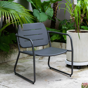 Ensemble de mobilier de jardin Andria en acier [casa.pro]