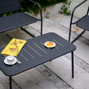 Ensemble de mobilier de jardin Andria en acier [casa.pro]