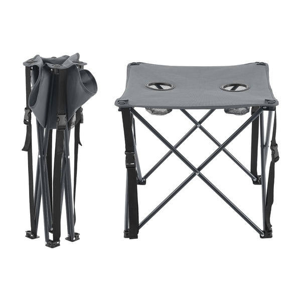 Set de table et 2 chaises de camping pliantes Banzi casa.pro