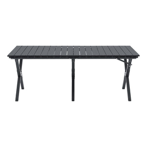 Ensemble de mobilier de camping Botrugno 5 pièces en tissu [casa.pro]