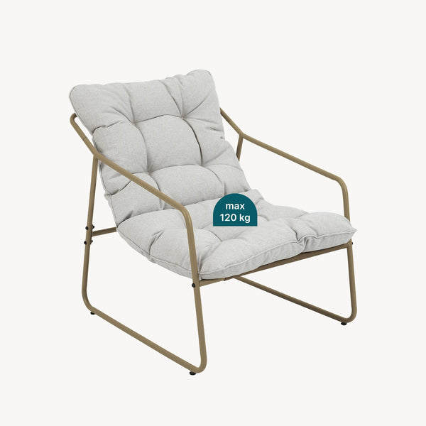 Ensemble de meubles de jardin Kivanta 5 pièces [en.casa]