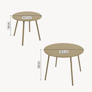 Ensemble de meubles de jardin Kivanta 5 pièces [en.casa]