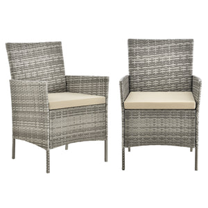 Ensemble de mobilier de jardin Prazeres différentes couleurs en.casa