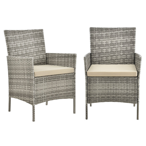 Ensemble de mobilier de jardin Prazeres différentes couleurs en.casa