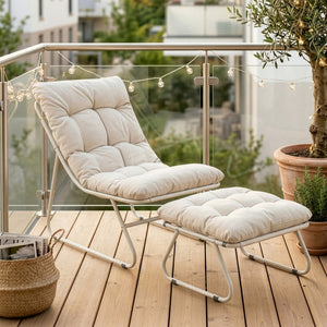 Salon de jardin Malmö 2 pièces [casa.pro]