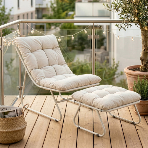 Salon de jardin Malmö 2 pièces [casa.pro]