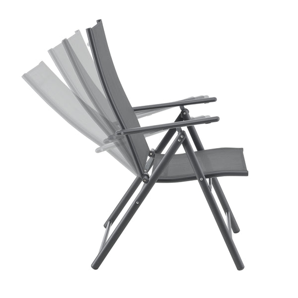 Chaise de jardin Kalamata lot de 2 [en.casa]