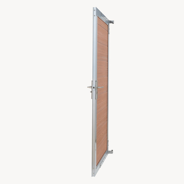 Portail de jardin Segovia 180 x 90 cm WPC aspect bois [neu.holz]