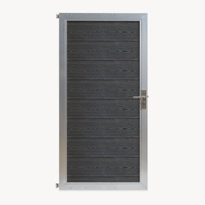 Portail de jardin Segovia 180 x 90 cm WPC aspect bois [neu.holz]