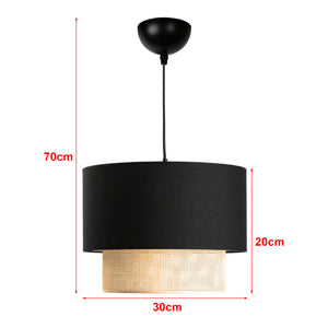 Suspension Loughborough E27 hauteur 70 cm [lux.pro]