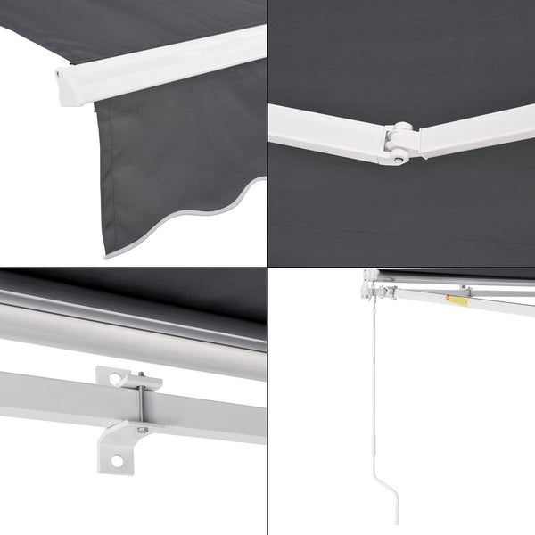 Store Banne Bitonto avec Manivelle [en.casa]