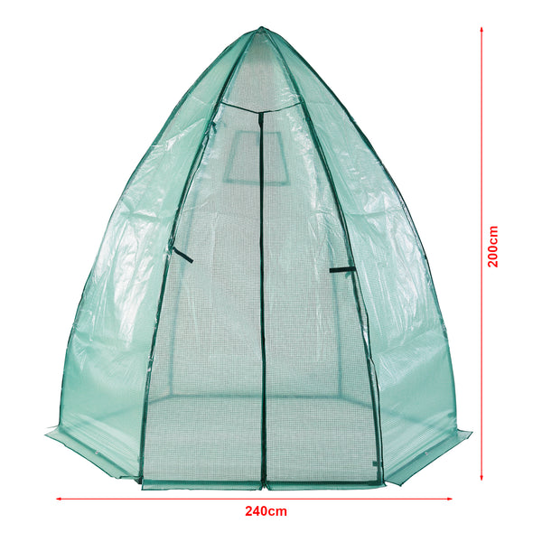 Serre Hunze en différentes couleurs et tailles [en.casa]