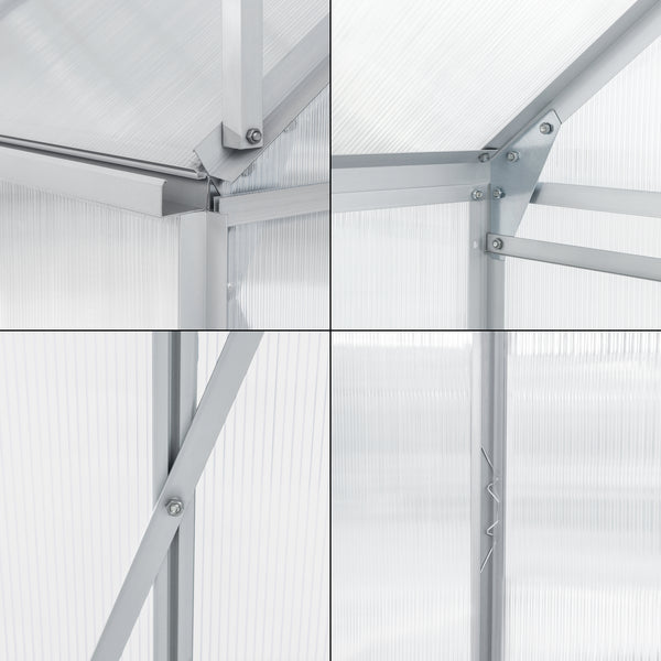 Serre Oisterwijk cadre en aluminium [en.casa]