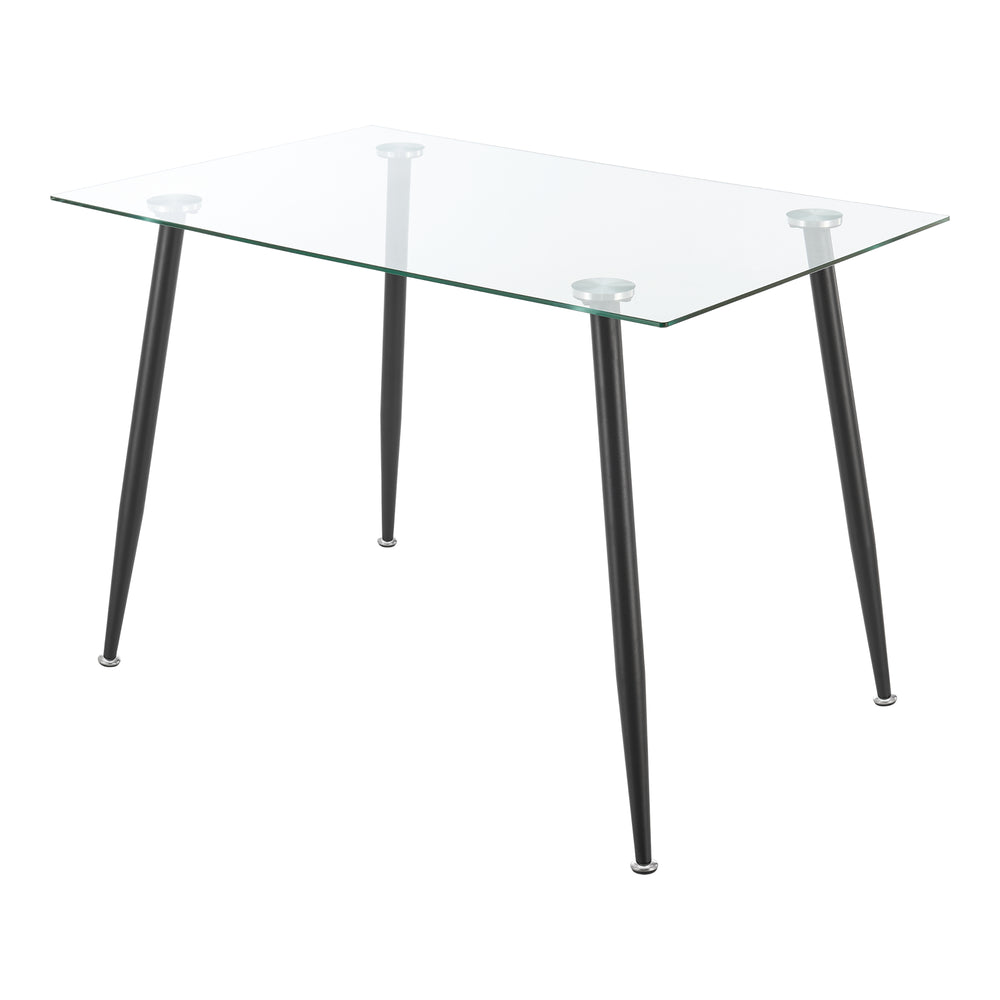 Table en verre Hyrynsalmi en différentes couleurs [en.casa] - premiumXL