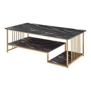 Table basse Klibro acier [en.casa] 