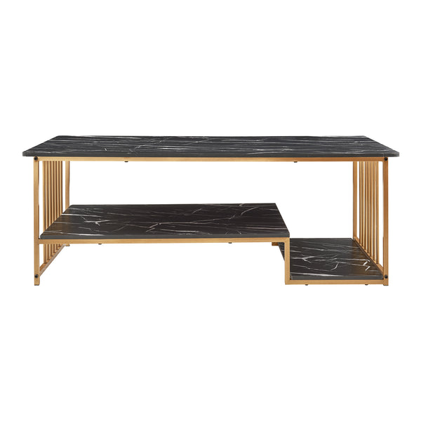 Table basse Klibro acier [en.casa] 