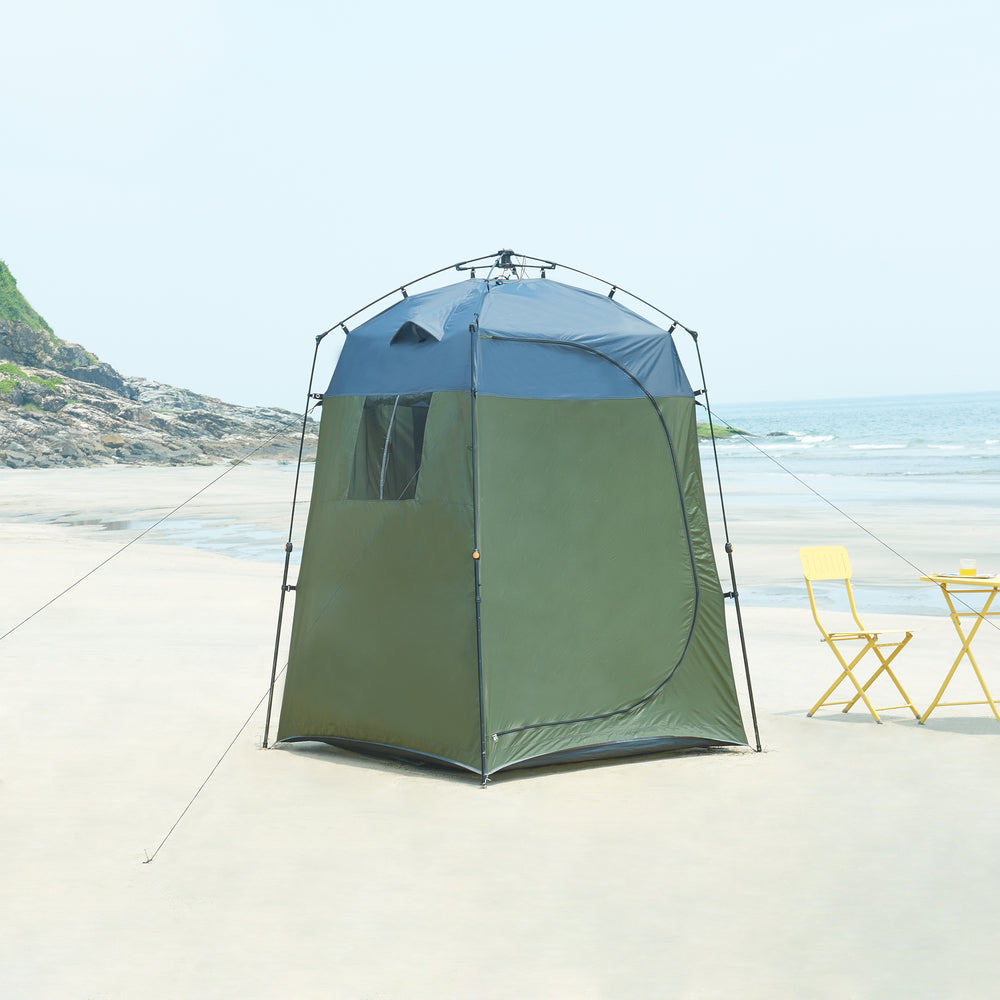 Tente de douche pop-up Ayas 150x150x200 cm [pro.tec]