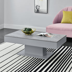 Table basse Lünen avec 2 compartiments de rangement différentes couleurs [en.casa]