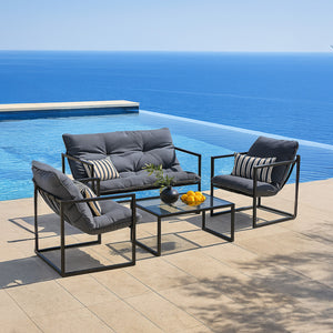 Ensemble de meubles de jardin Dallas en différentes couleurs casa.pro