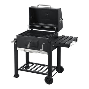 Chariot de grill Arnad Noir [casa.pro]