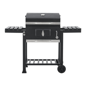 Chariot de barbecue au charbon de bois Arnad noir casa.pro