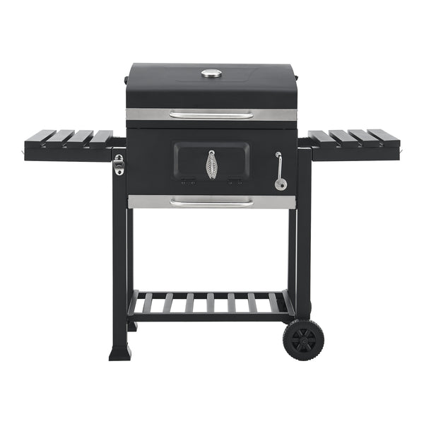 Chariot de barbecue au charbon de bois Arnad noir casa.pro