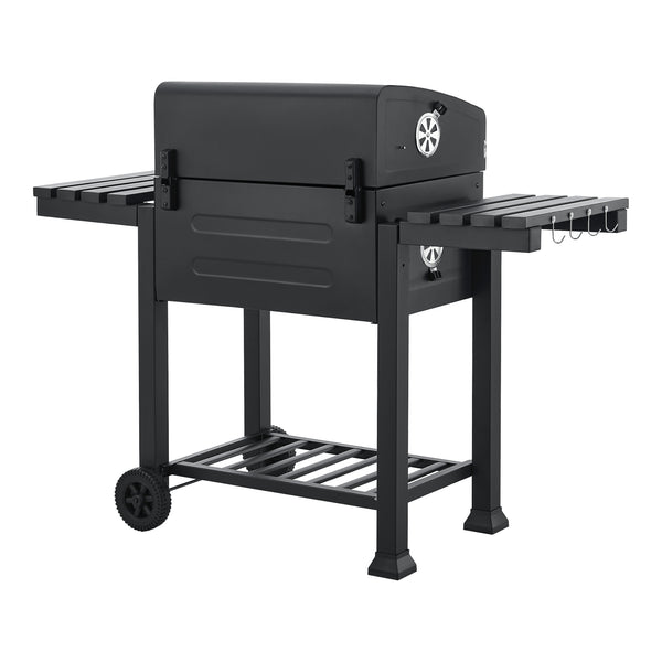 Chariot de barbecue au charbon de bois Arnad noir casa.pro