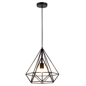 Plafonnier LED Design Vintage Métal E27 Couleurs différentes [lux.pro] 