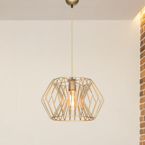 Hängeleuchte Bournemouth E27 Metall Bronze Antik [lux.pro] - premiumXL