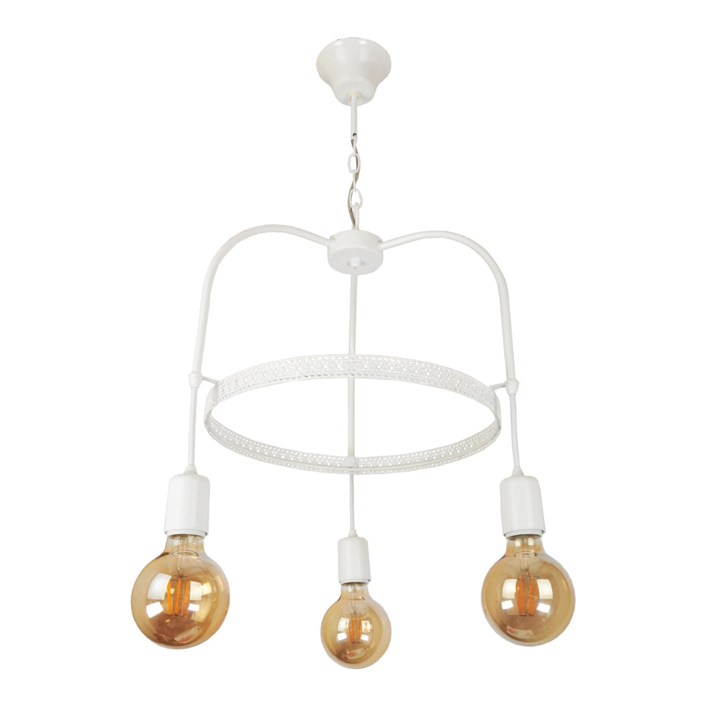 Suspension Llandudno E27 métal en différentes couleurs et tailles [lux.pro] - premiumXL