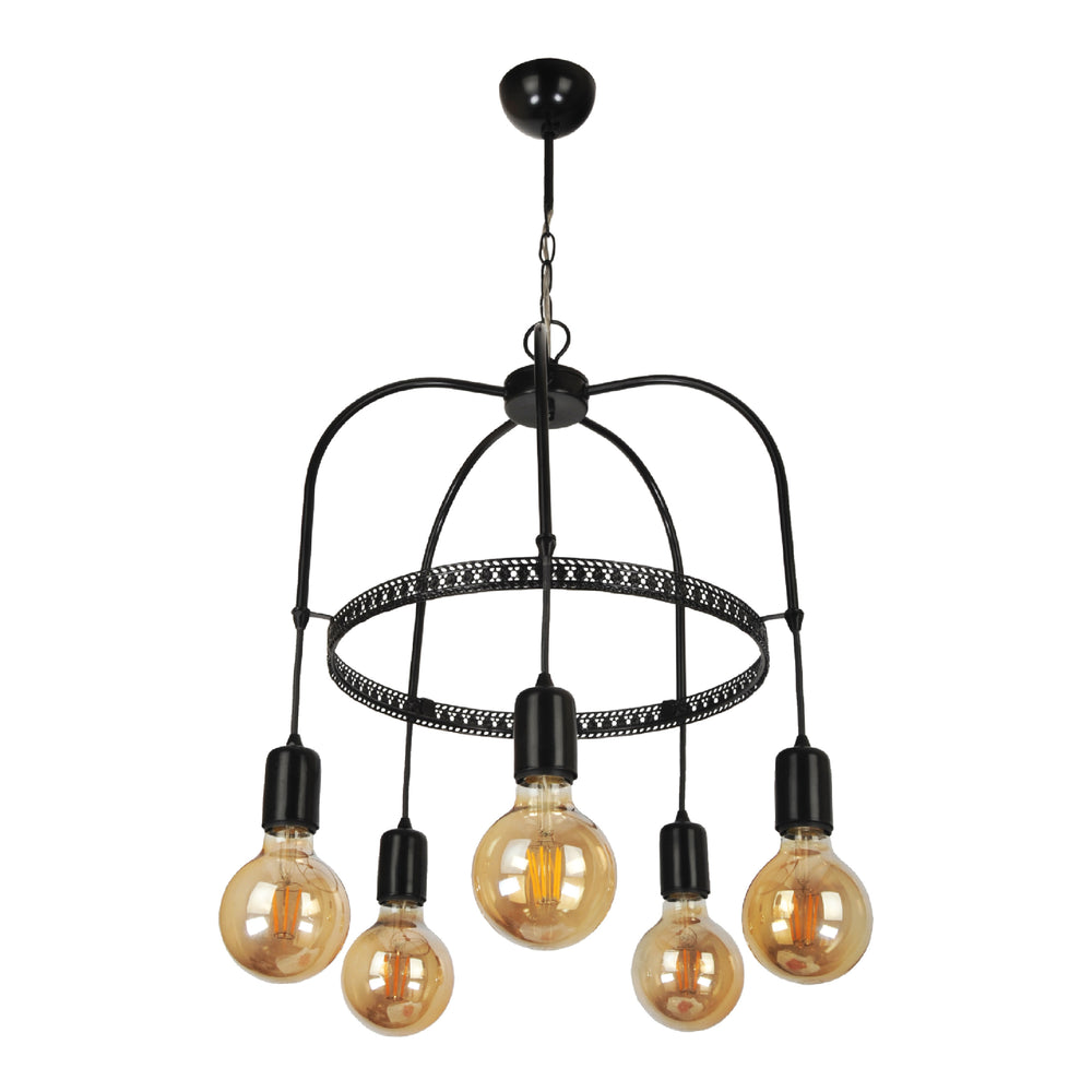 Suspension Llandudno E27 métal en différentes couleurs et tailles [lux.pro] - premiumXL