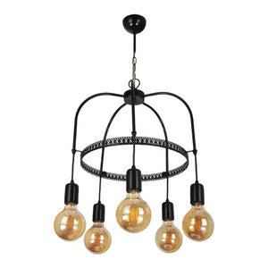 Suspension Llandudno E27 métal en différentes couleurs et tailles [lux.pro] - premiumXL