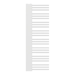 Radiateur sèche-serviettes avec kit de raccordement 80 mm Kviteseid [neu.haus]