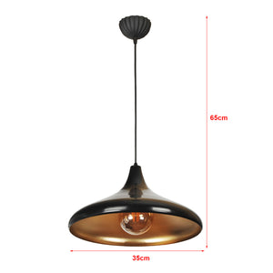 Suspension Knutsford 65 x 35 x 35 cm E27 [lux.pro]