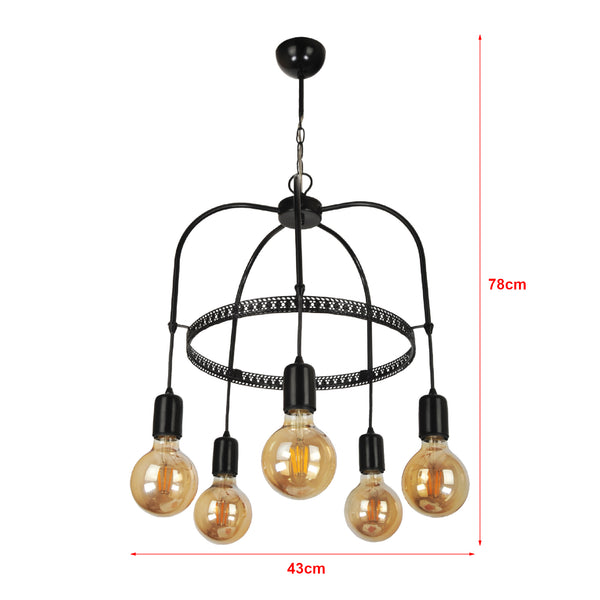 Suspension Llandudno E27 [lux.pro]