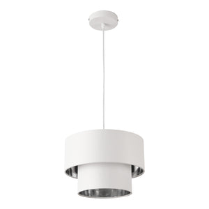 Suspension Lopar E27 en Métal et Textile [lux.pro]