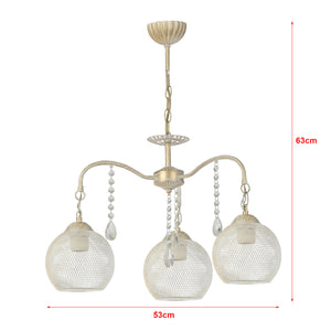 Suspension Randalstown 2/3 flammes en différentes couleurs [lux.pro]