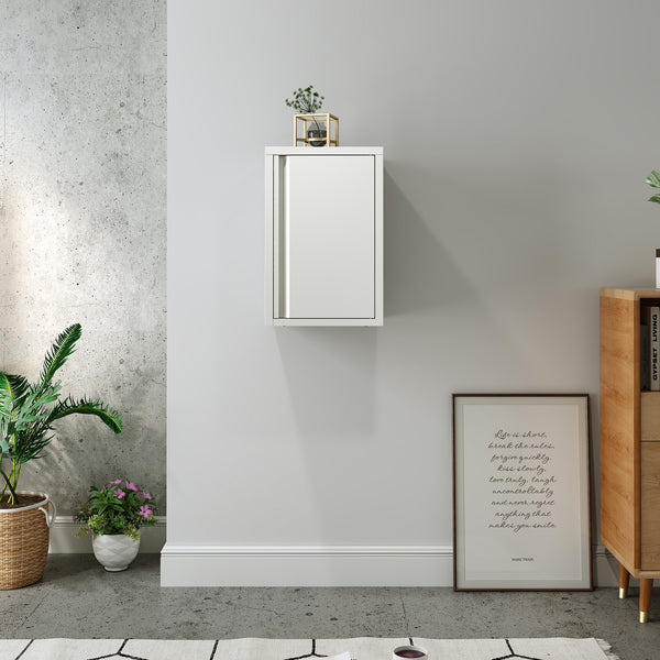Armoire murale Burlöv 50 x 33 x 35 cm acier [en.casa]