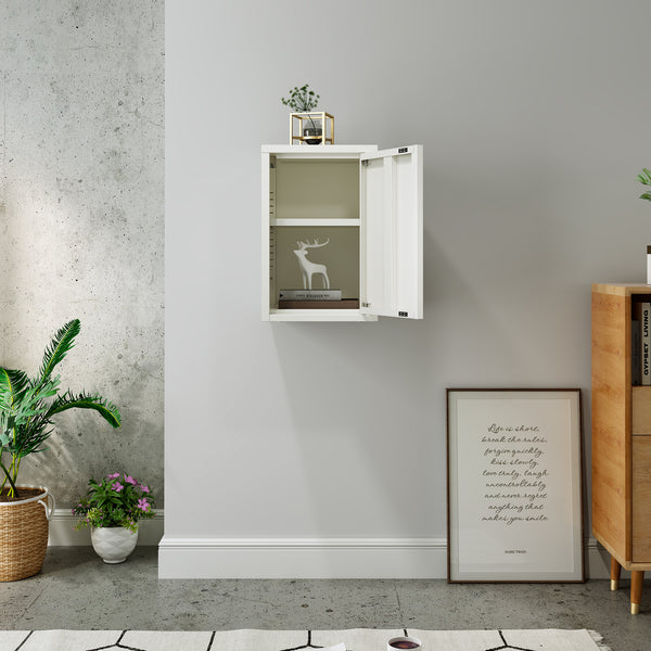 Armoire murale Burlöv 50 x 33 x 35 cm acier [en.casa]