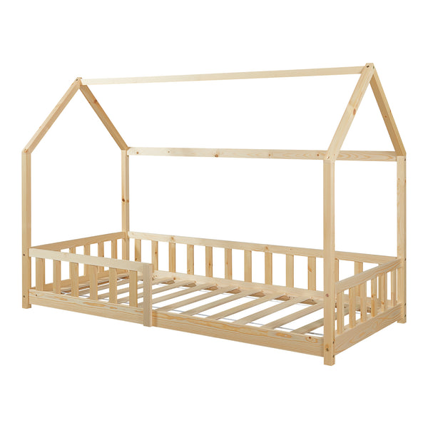 Lit cabane Hesel bois de pin [en.casa]