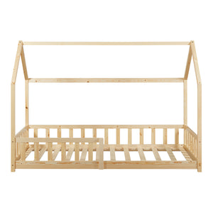 Lit cabane Hesel bois de pin [en.casa]