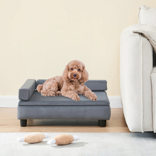 Lit pour animaux Salkonssad 60x45x24 cm [en.casa]