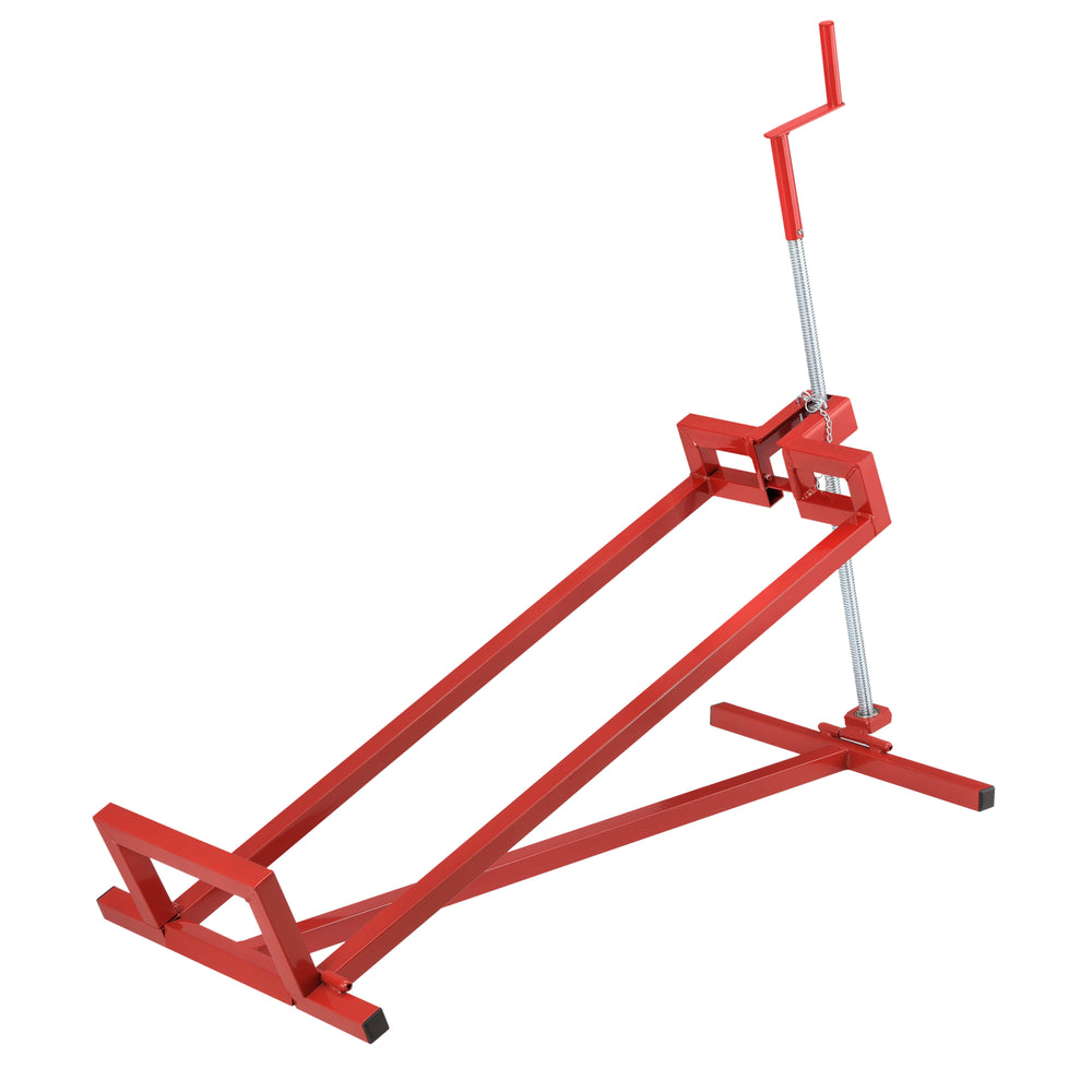 Leve-tondeuse Max 300 kg Acier Rouge pro.tec
