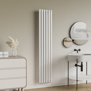 Radiateur à panneau plat Nore 707 W acier 180 x 36 cm blanc [neu.haus]